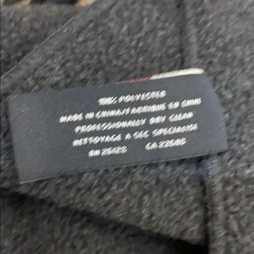 Polo Jeans Company hat and scarf grey S/M
